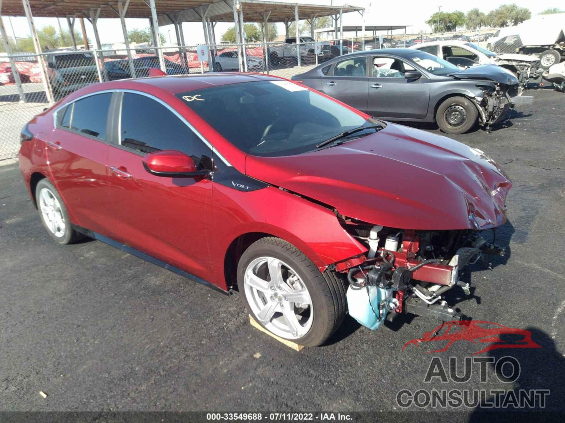 CHEVROLET VOLT 2018 - 1G1RC6S52JU142332