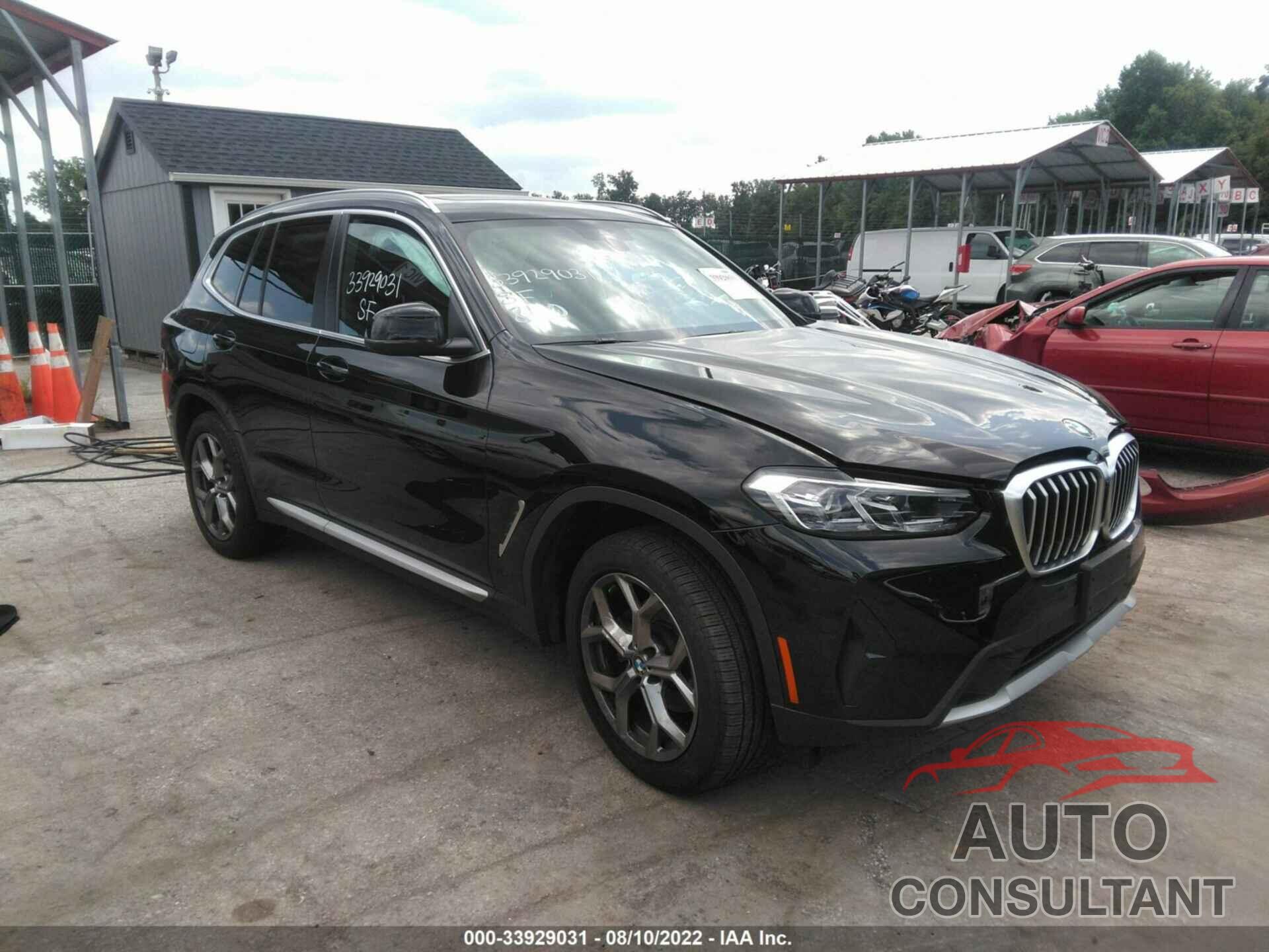 BMW X3 2022 - 5UX53DP03N9K02469