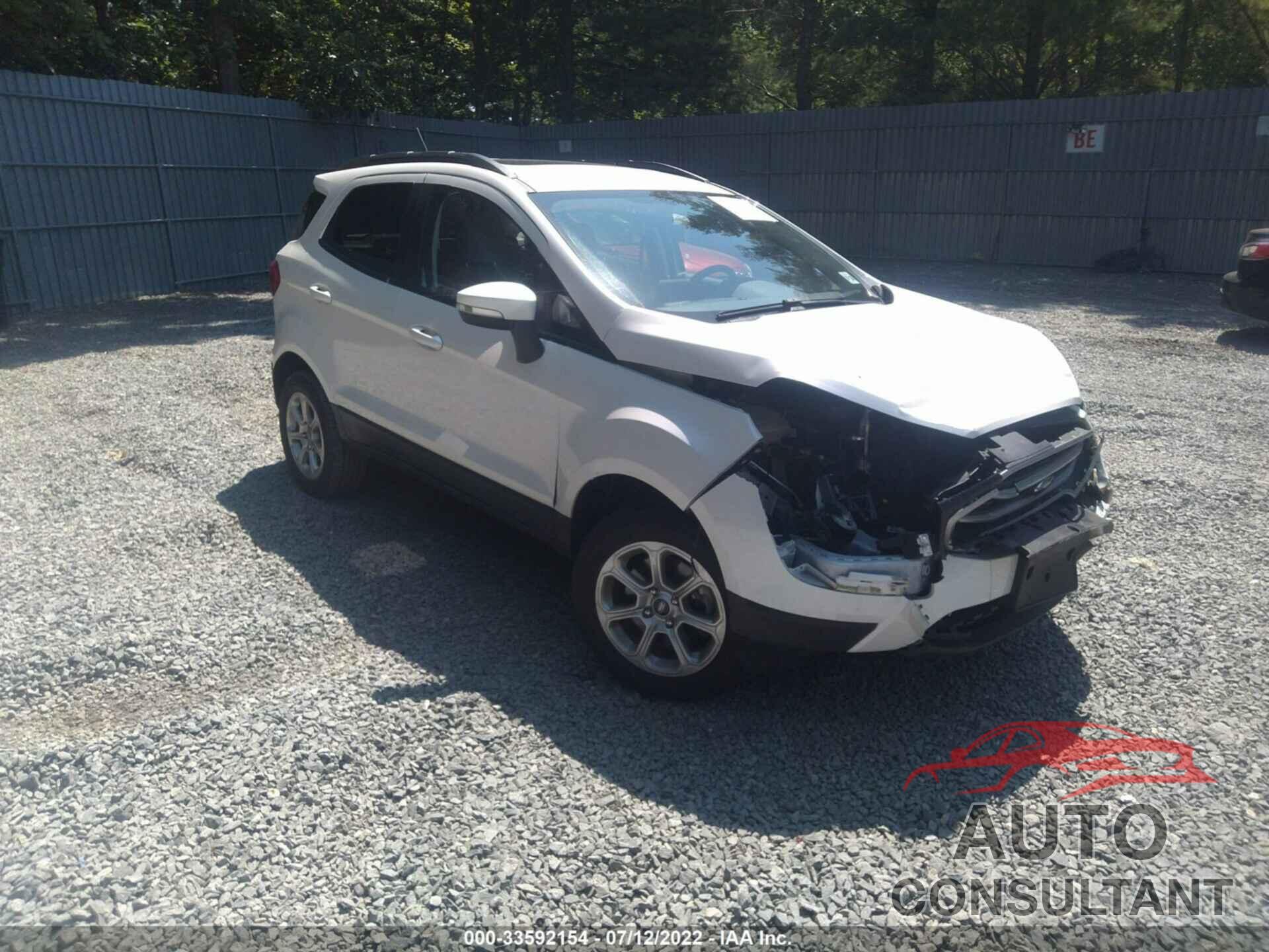 FORD ECOSPORT 2020 - MAJ6S3GL4LC357065