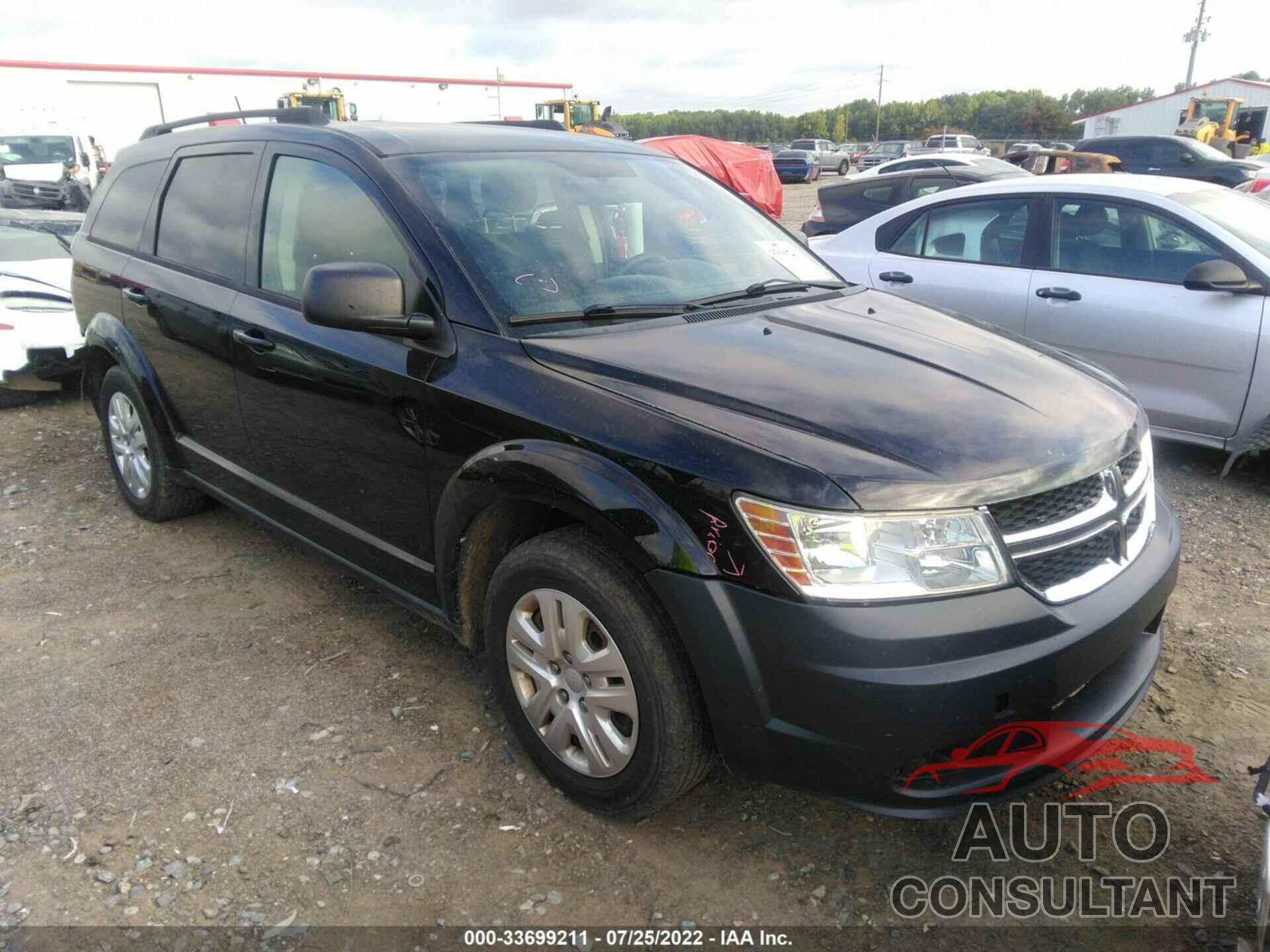 DODGE JOURNEY 2017 - 3C4PDCAB9HT519762