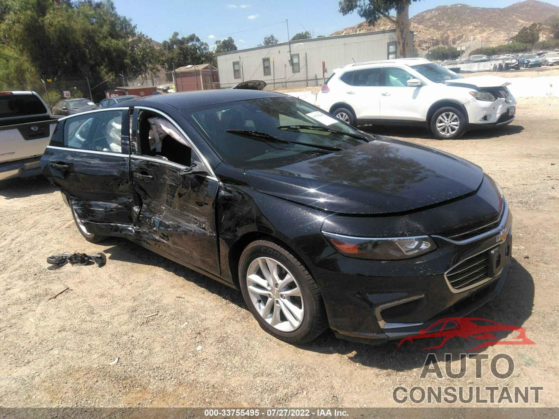 CHEVROLET MALIBU 2018 - 1G1ZF5SU3JF177765