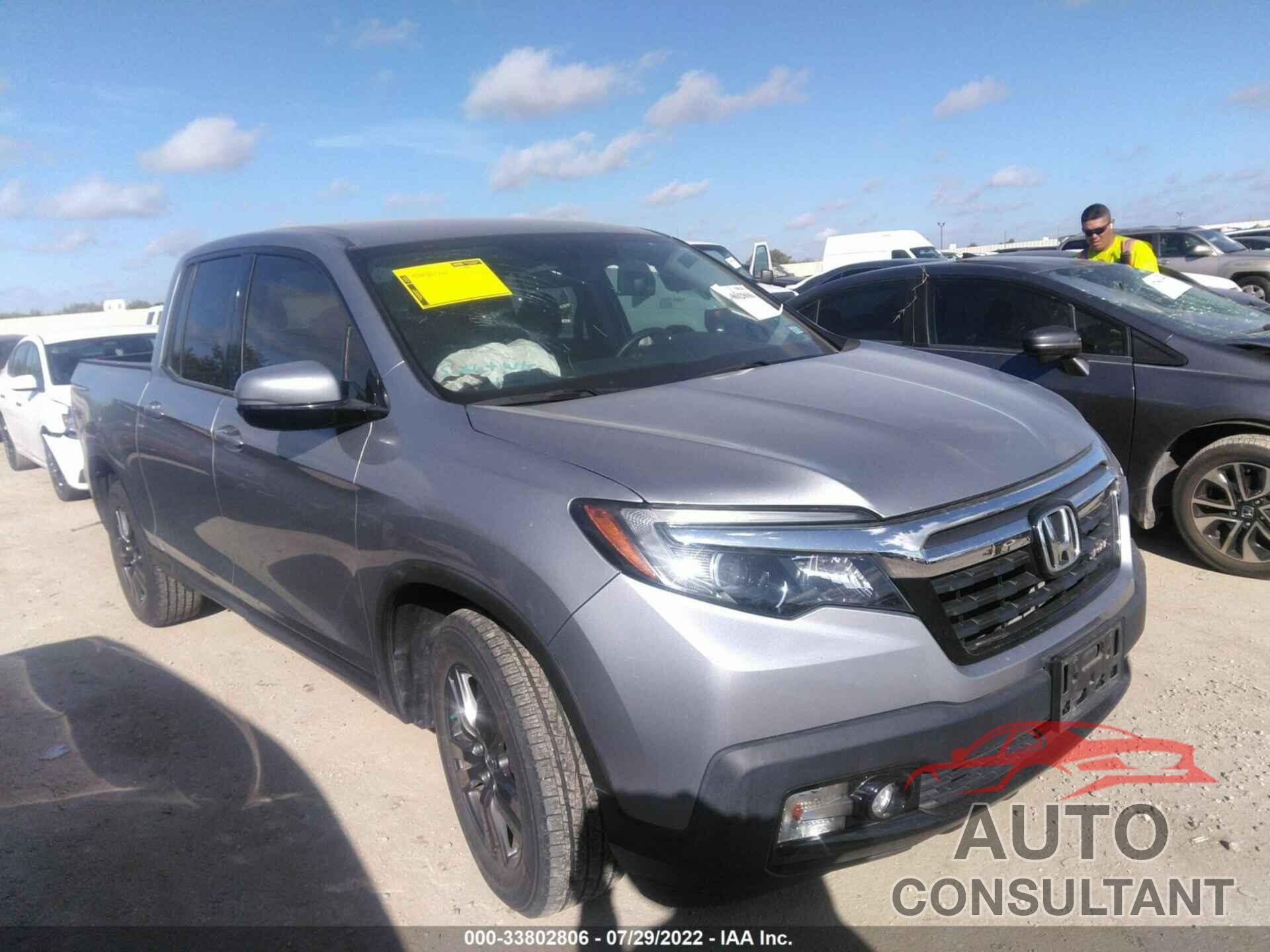 HONDA RIDGELINE 2019 - 5FPYK2F1XKB008031