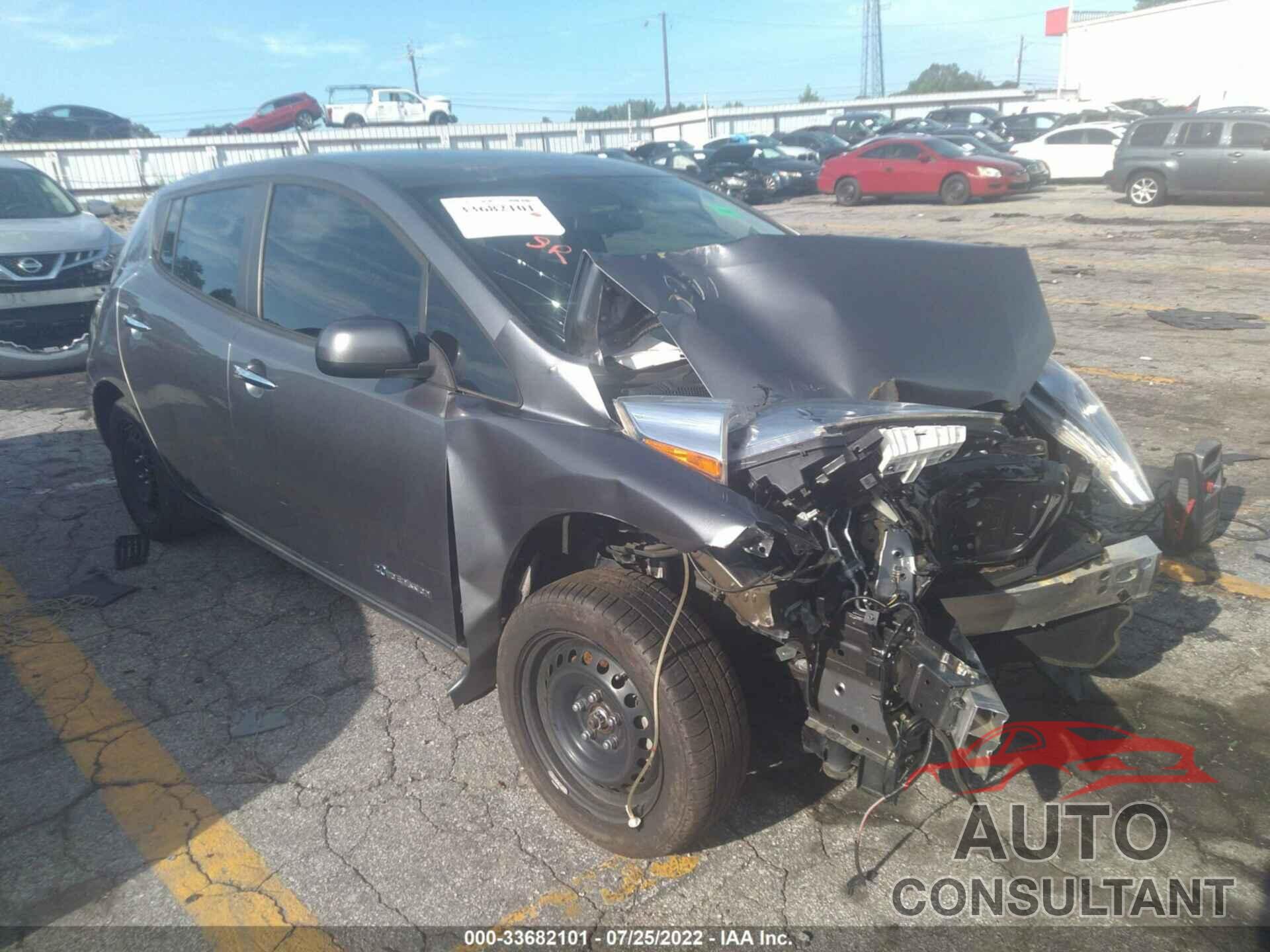 NISSAN LEAF 2015 - 1N4AZ0CPXFC321334