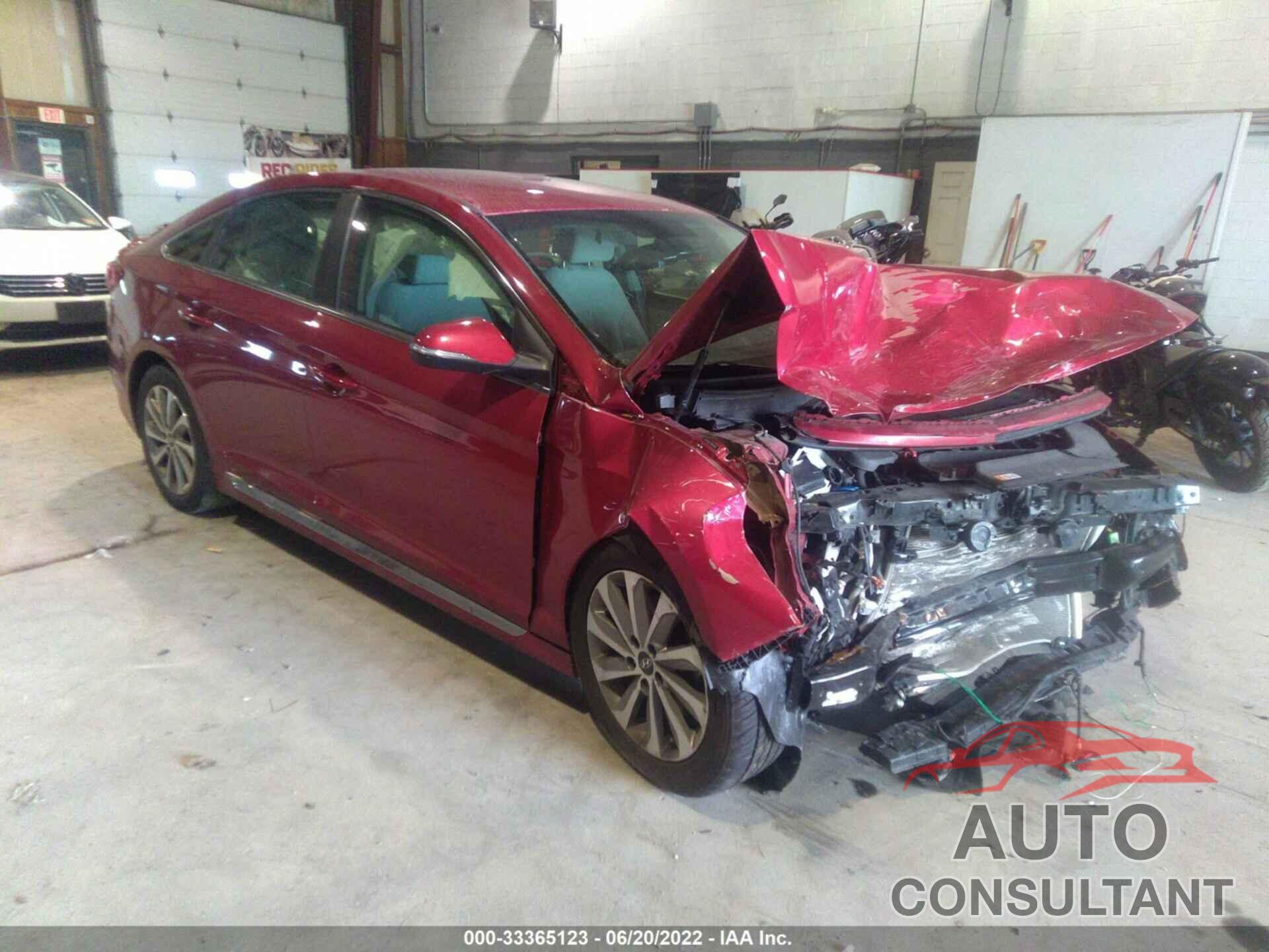 HYUNDAI SONATA 2017 - 5NPE34AF2HH526118
