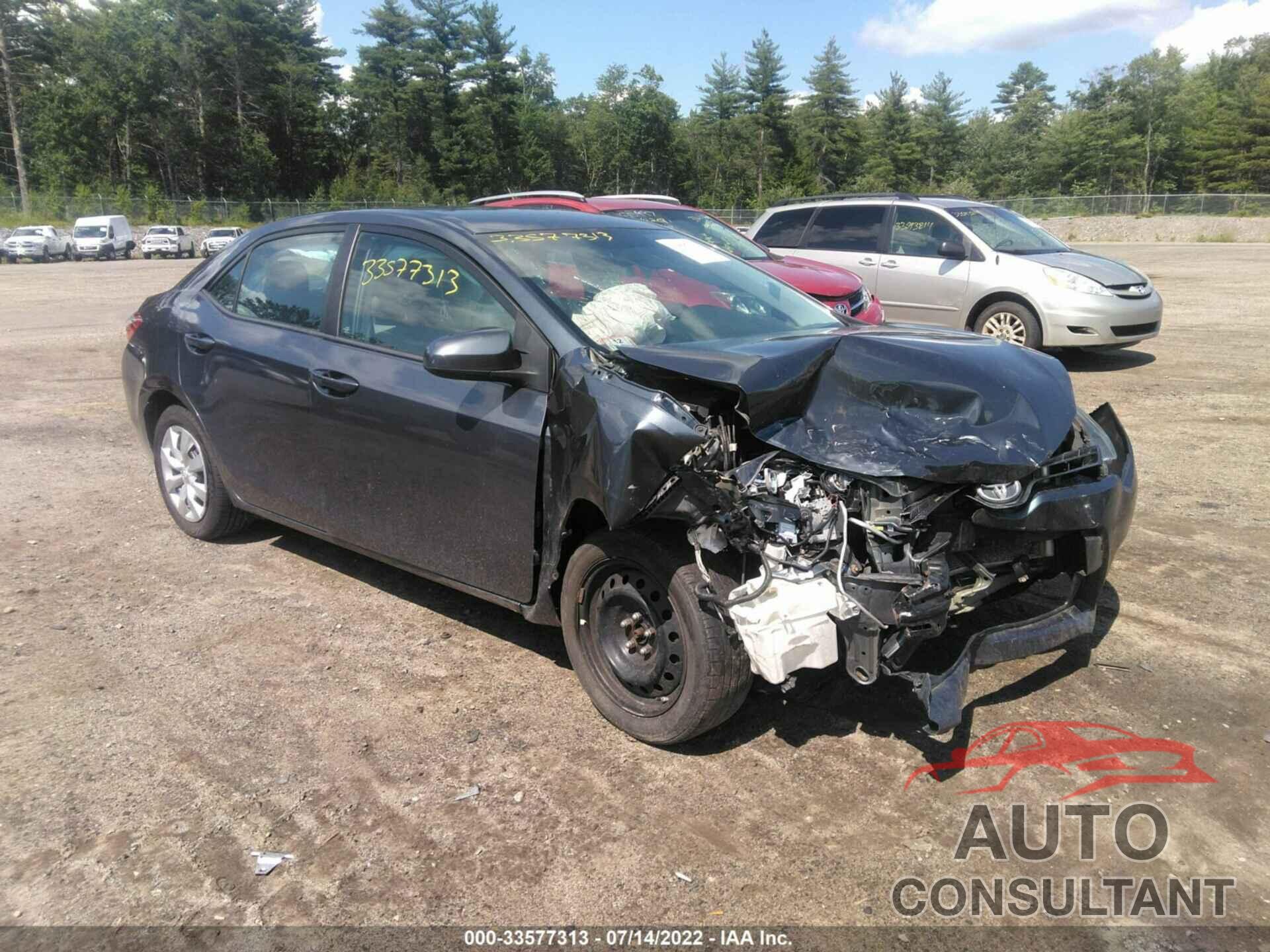 TOYOTA COROLLA 2016 - 2T1BURHE6GC700347