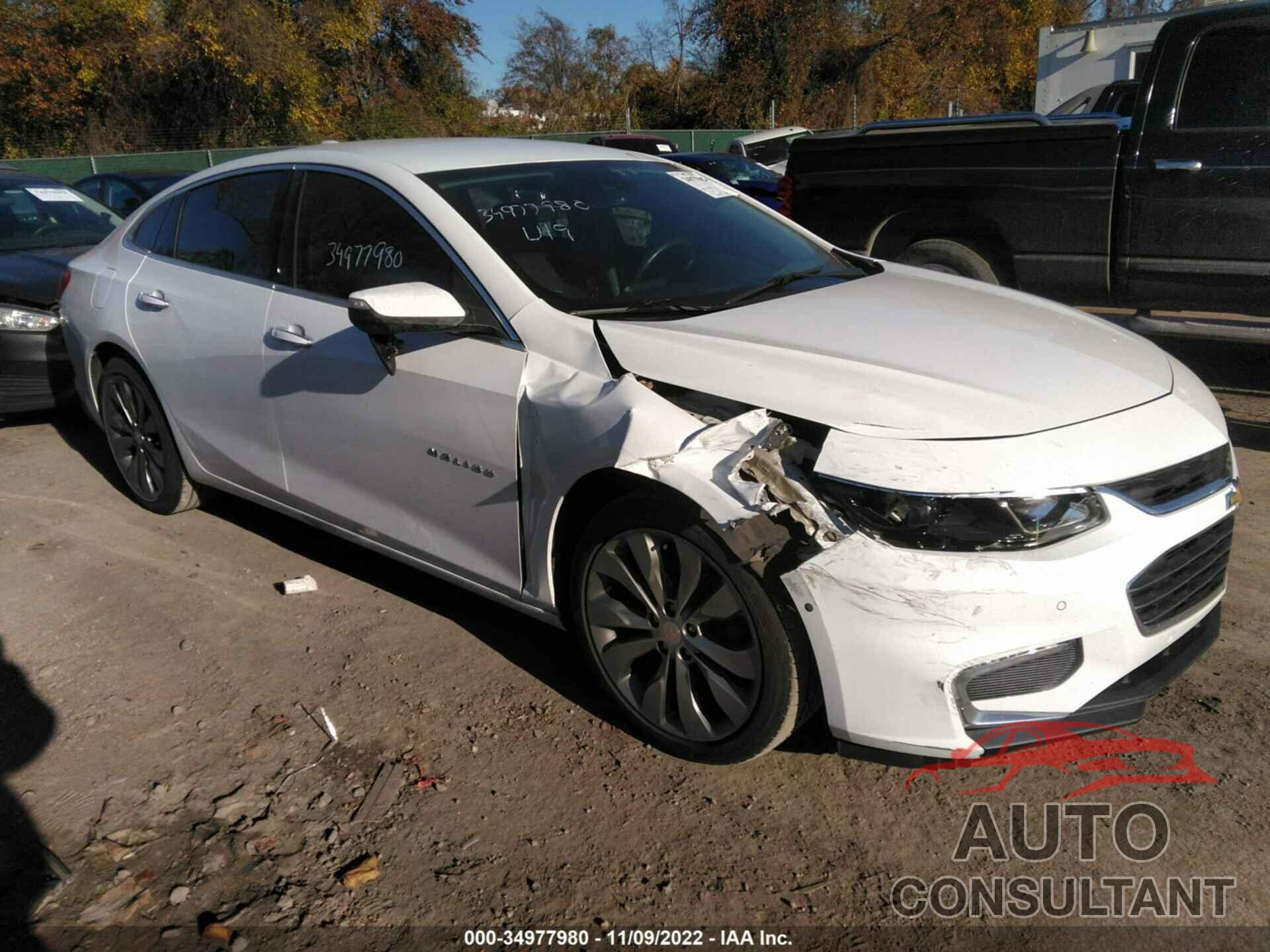 CHEVROLET MALIBU 2016 - 1G1ZH5SX1GF197896