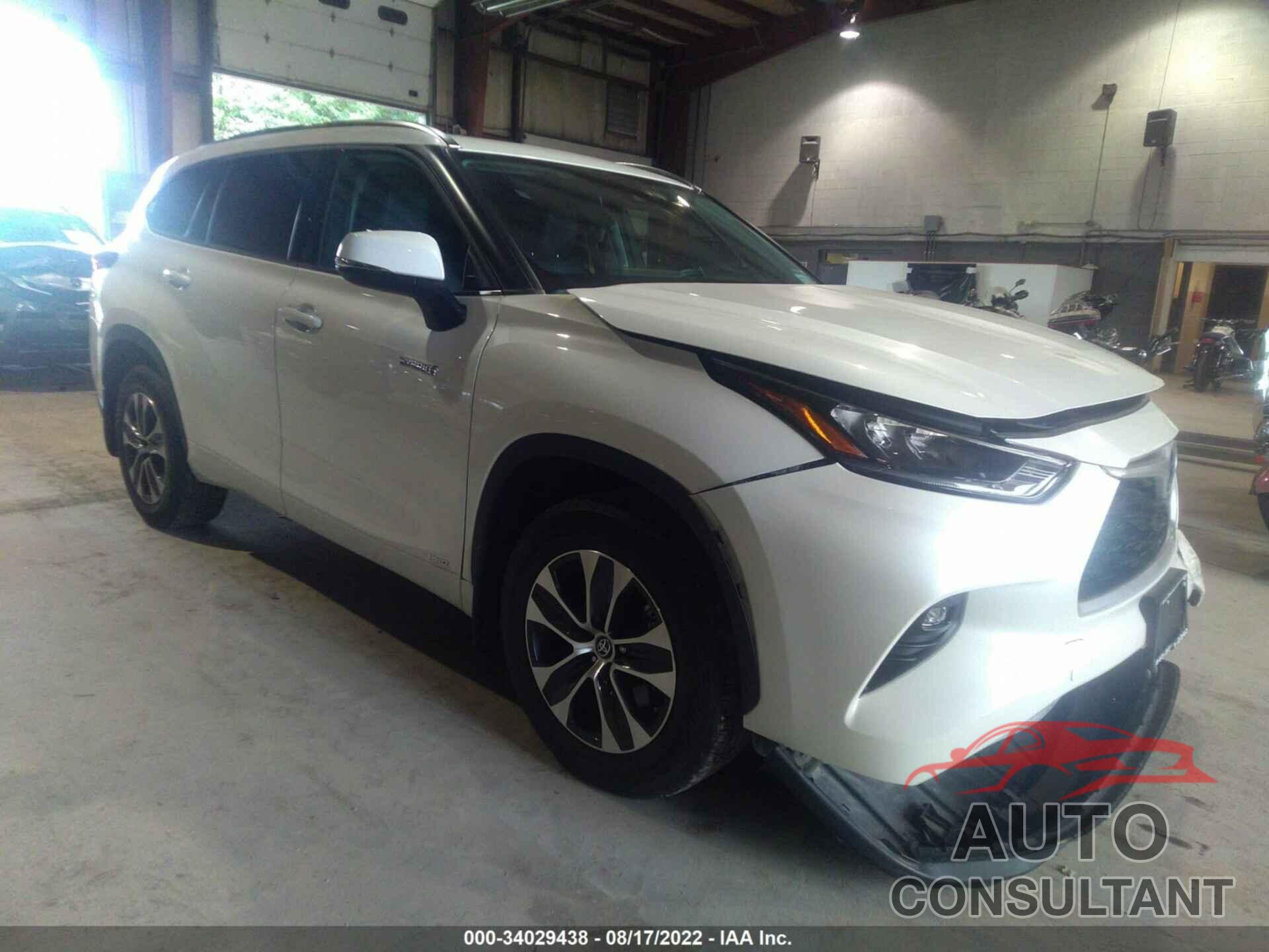 TOYOTA HIGHLANDER 2020 - 5TDGBRCH2LS506459