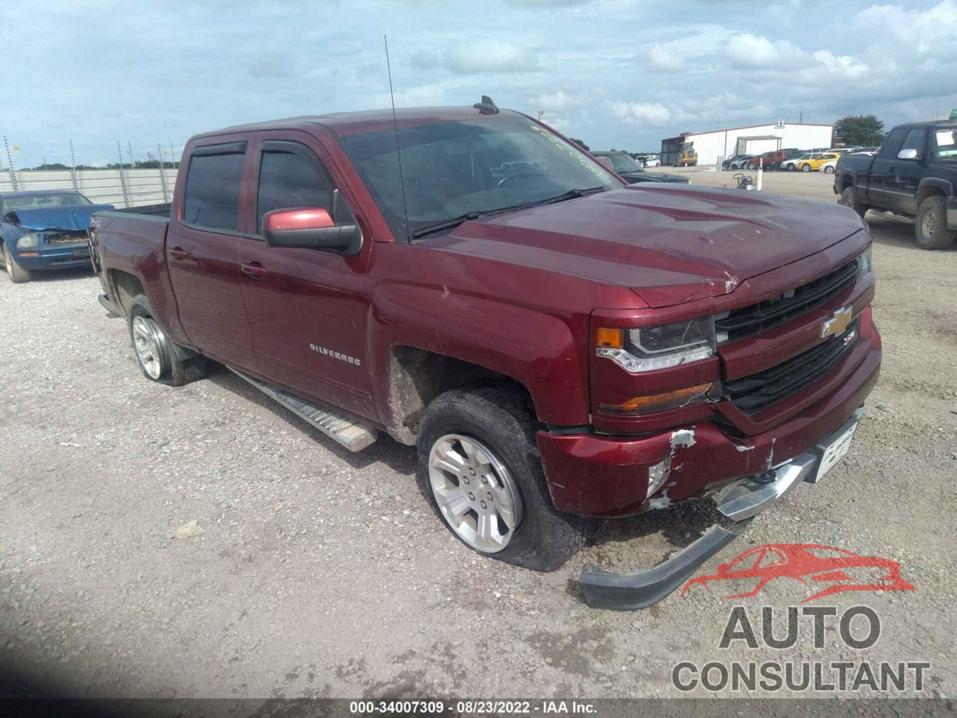 CHEVROLET SILVERADO 1500 2017 - 3GCUKREC2HG163579