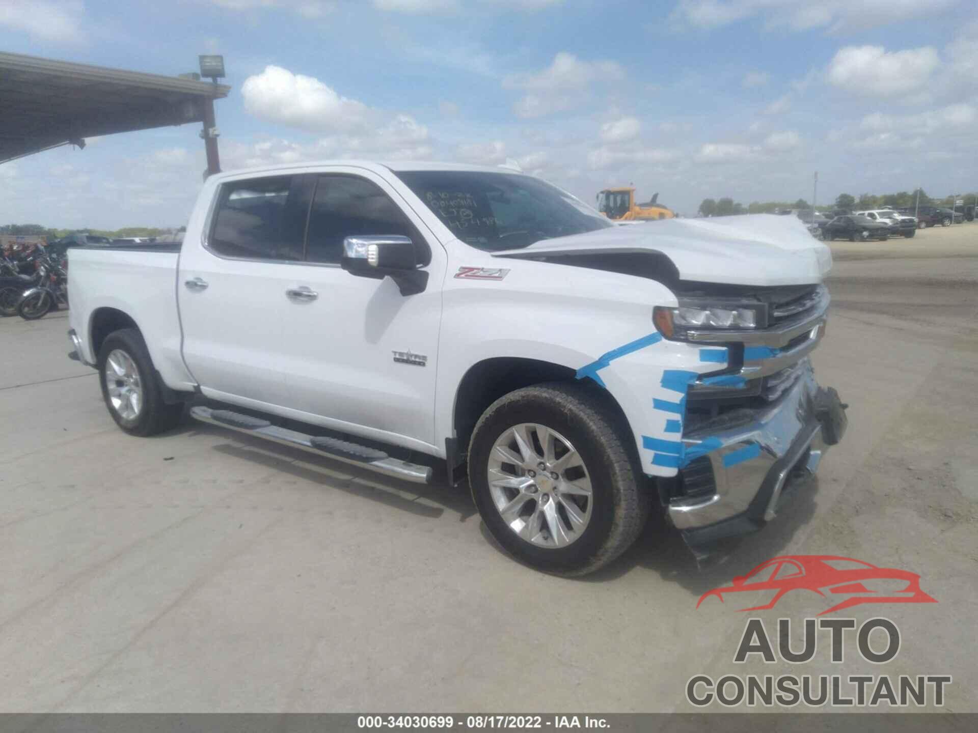 CHEVROLET SILVERADO 1500 2020 - 3GCUYGED7LG454986