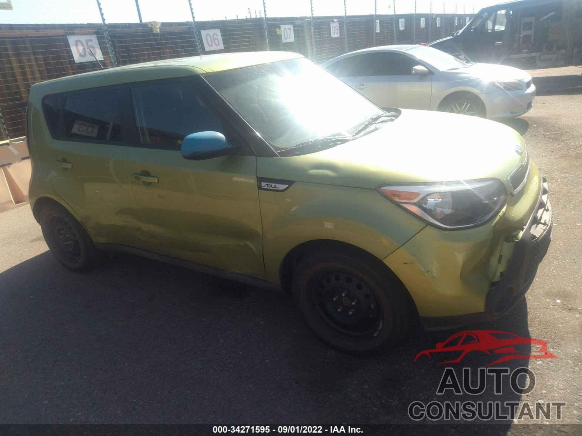 KIA SOUL 2016 - KNDJN2A29G7828275
