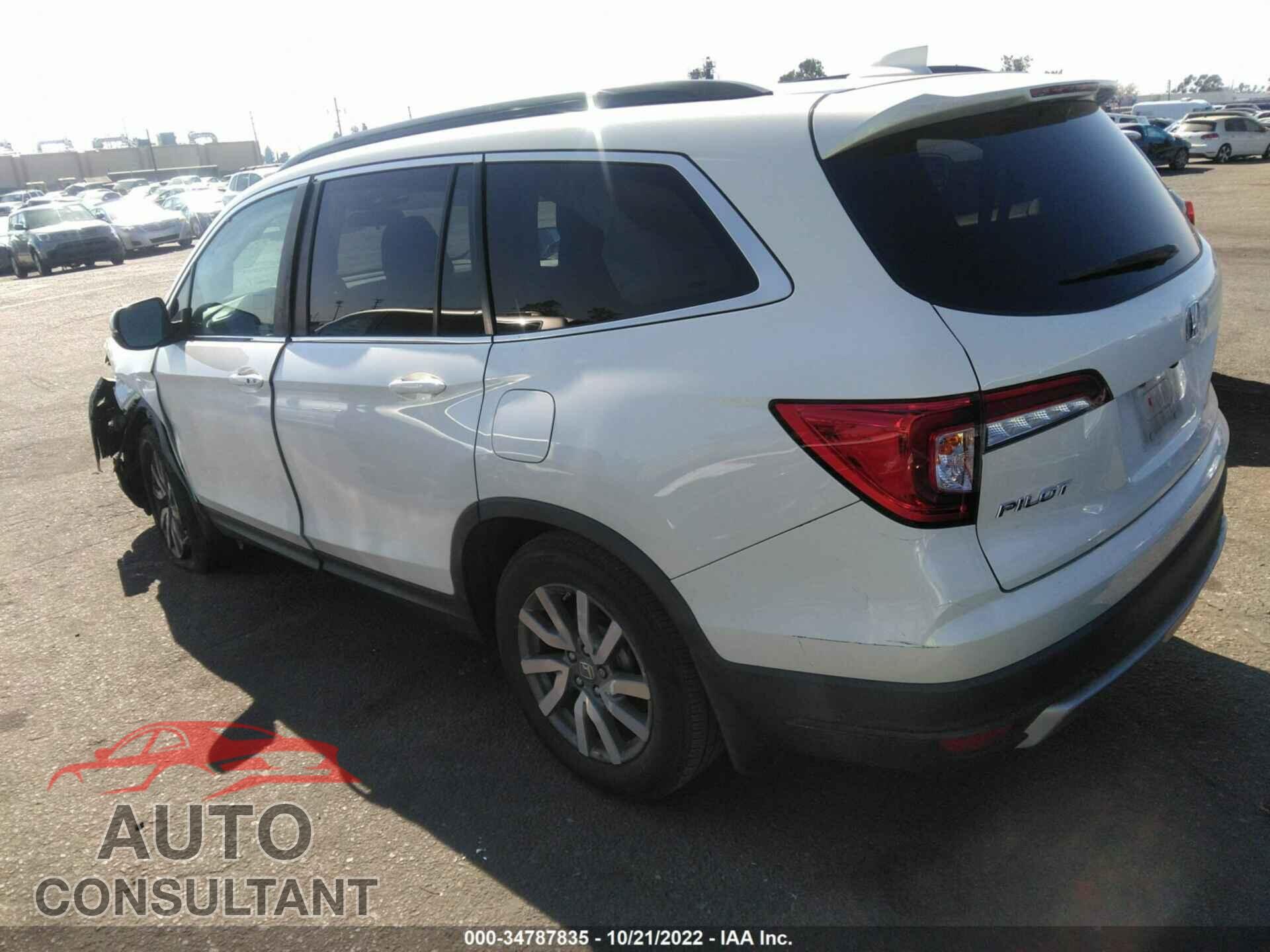HONDA PILOT 2019 - 5FNYF5H39KB028428