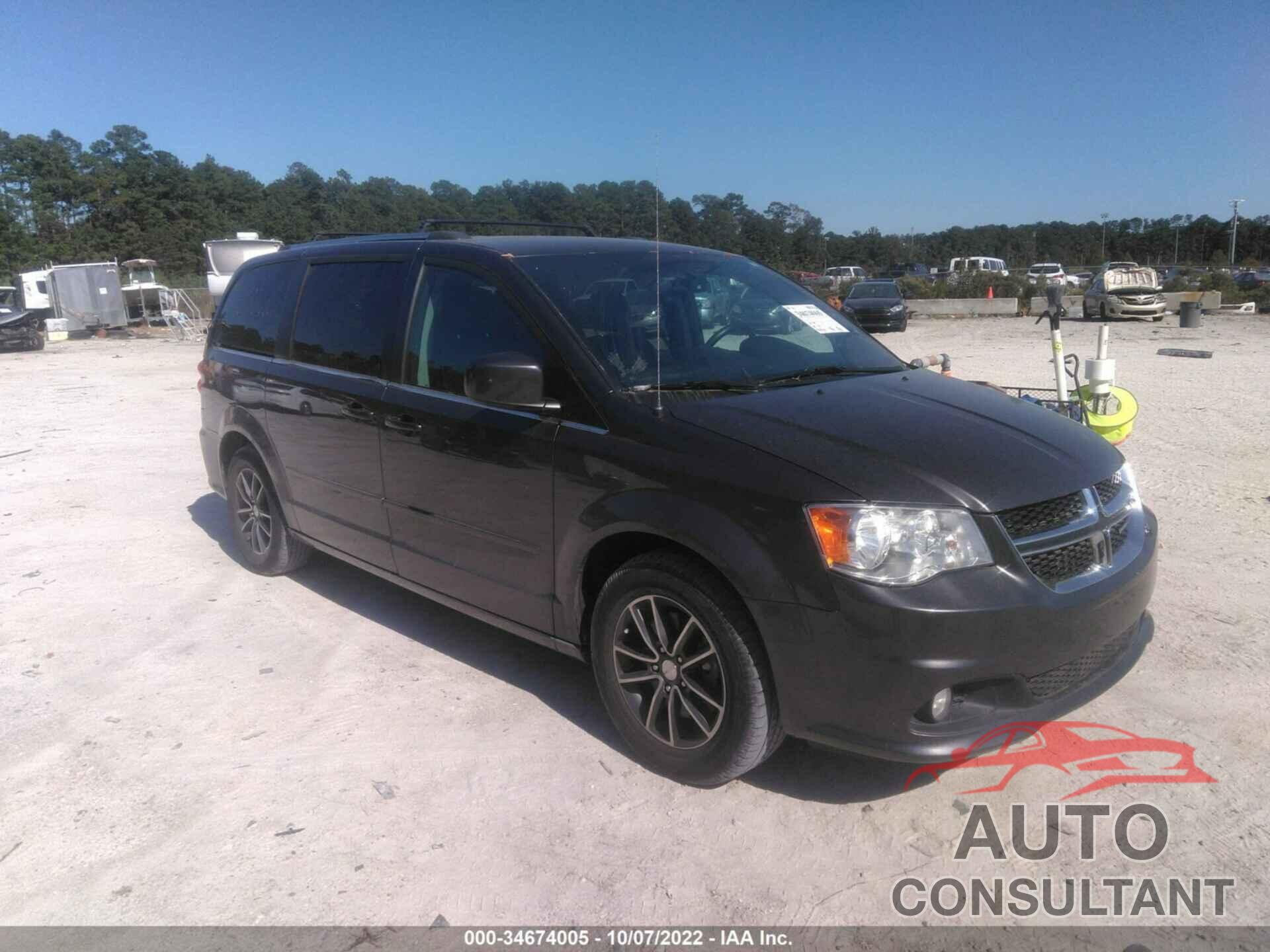 DODGE GRAND CARAVAN 2017 - 2C4RDGCG2HR847679