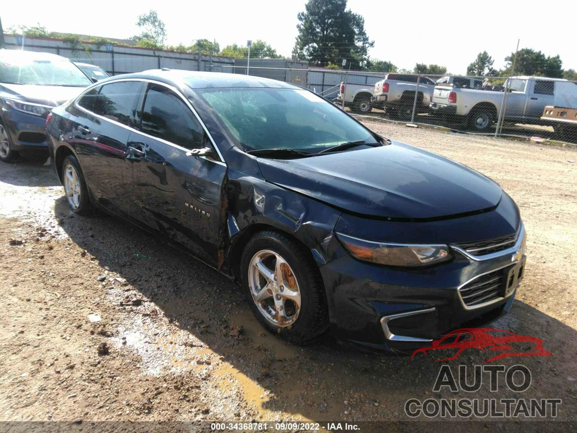 CHEVROLET MALIBU 2017 - 1G1ZB5ST0HF187201