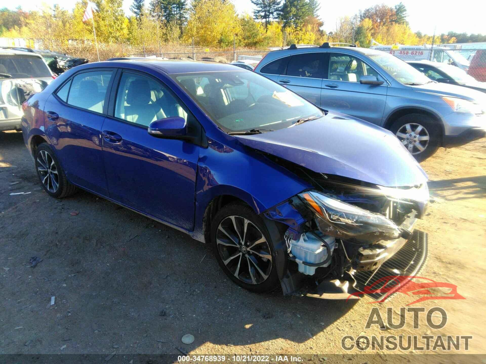 TOYOTA COROLLA 2018 - 2T1BURHE0JC092963