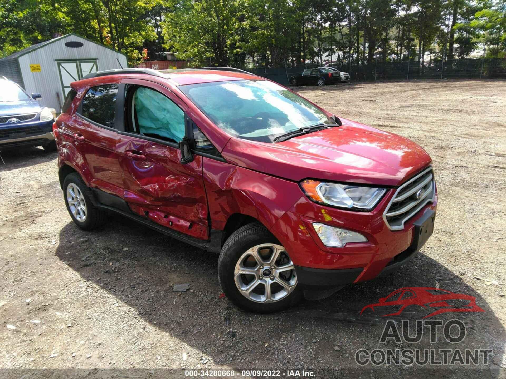 FORD ECOSPORT 2021 - MAJ3S2GE3MC426716