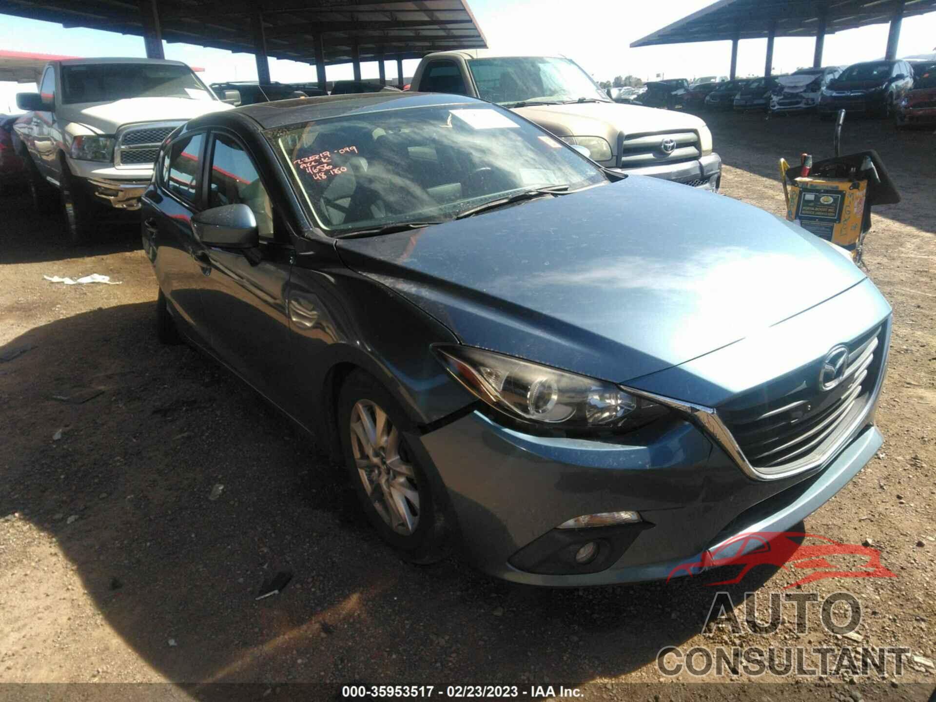 MAZDA MAZDA3 2016 - JM1BM1L7XG1284656