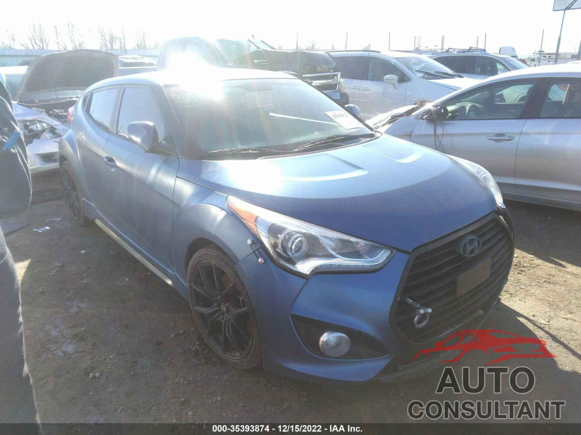 HYUNDAI VELOSTER 2016 - KMHTC6AE2GU252770