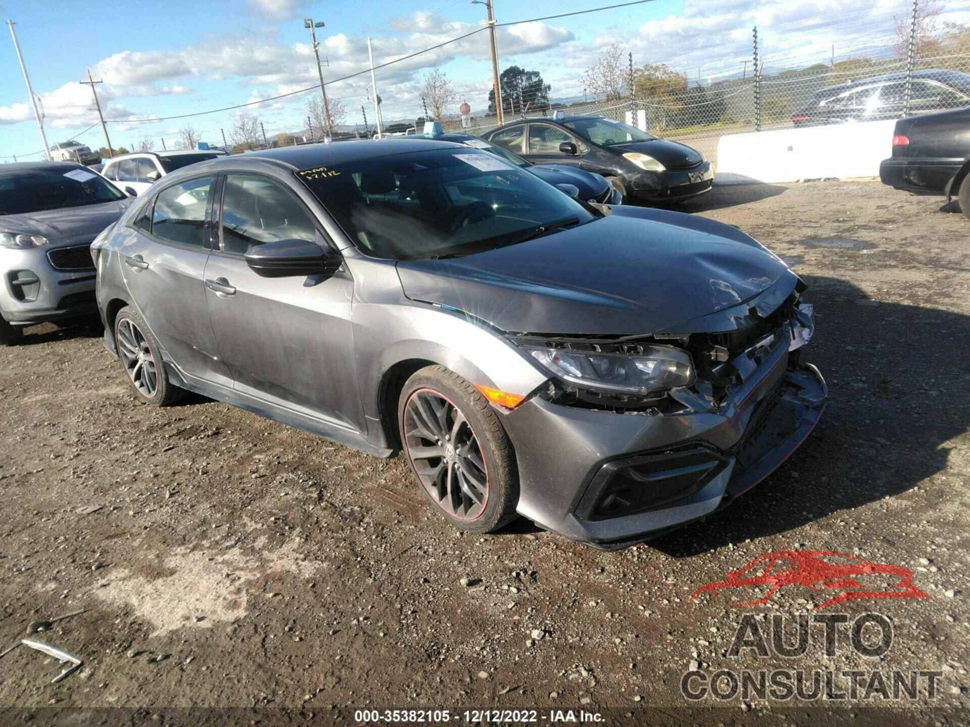 HONDA CIVIC HATCHBACK 2020 - SHHFK7H44LU421521