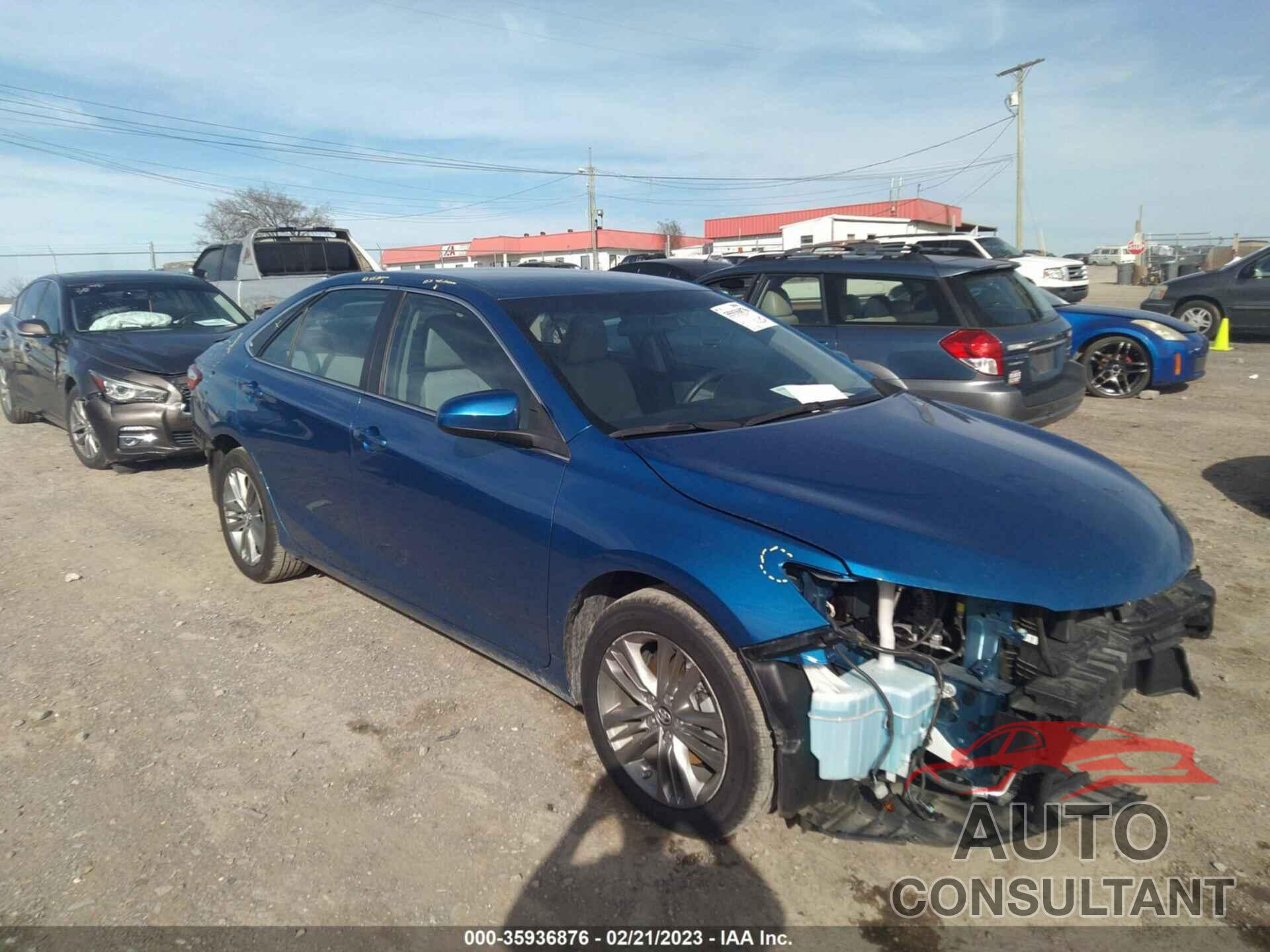 TOYOTA CAMRY 2017 - 4T1BF1FK0HU650047