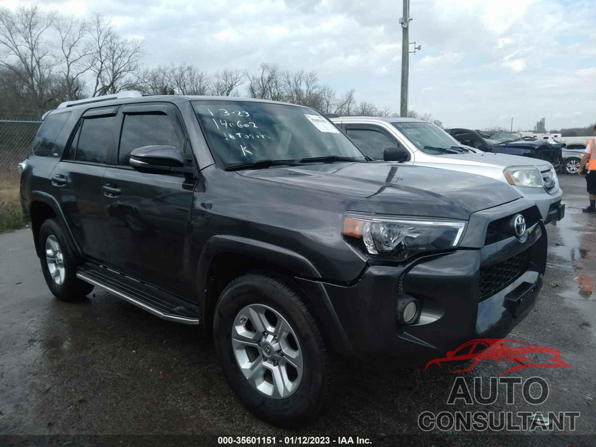 TOYOTA 4RUNNER 2016 - JTEZU5JR4G5140602