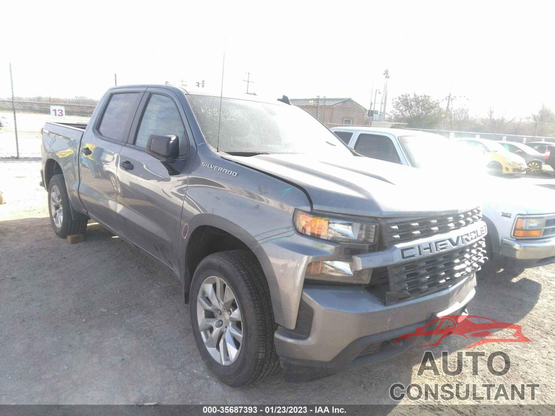 CHEVROLET SILVERADO 1500 2021 - 3GCPWBEK3MG355250