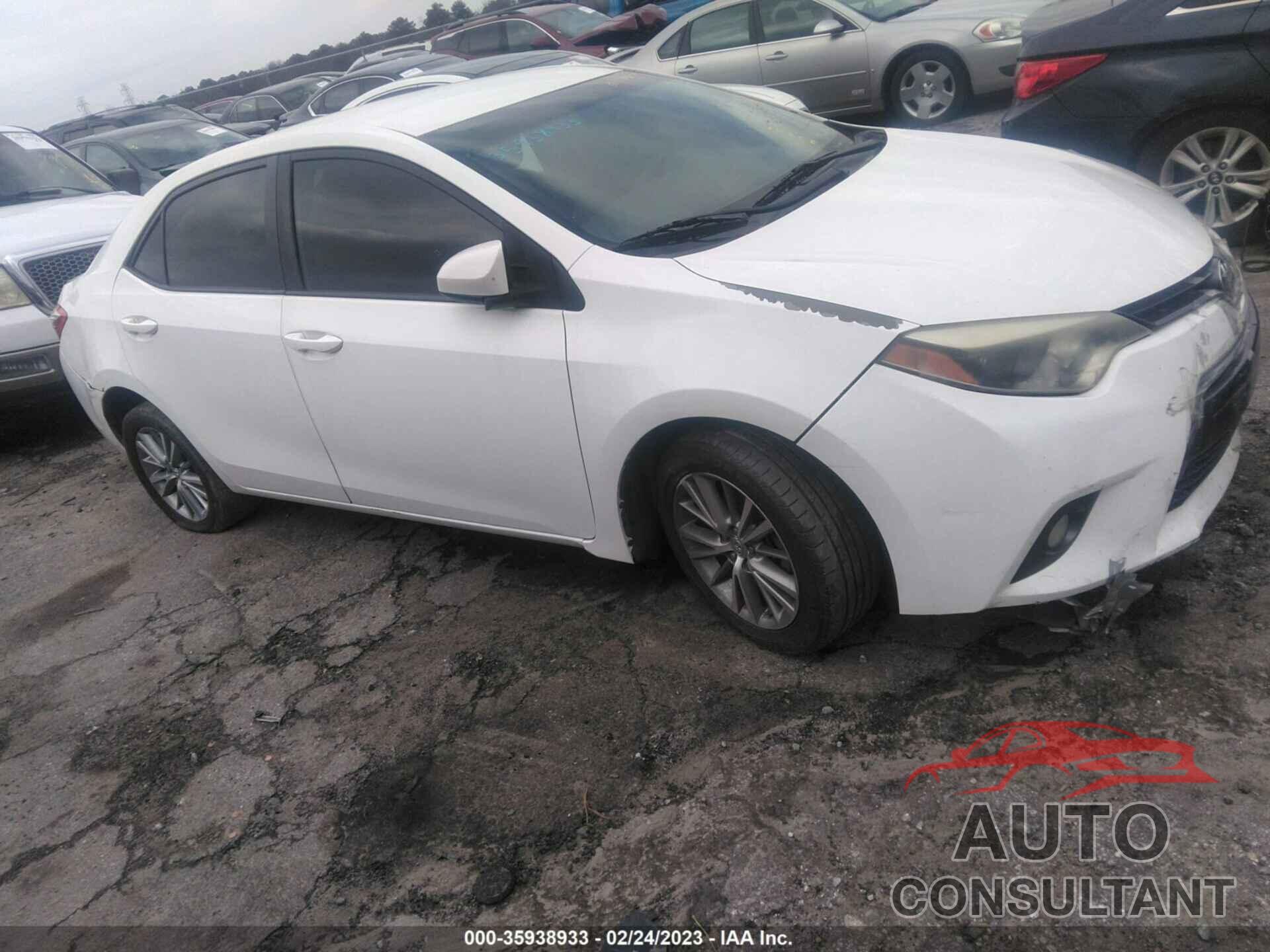 TOYOTA COROLLA 2015 - 5YFBURHE6FP245353