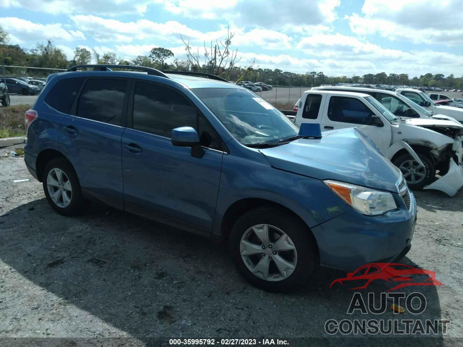 SUBARU FORESTER 2016 - JF2SJAHC2GH447923