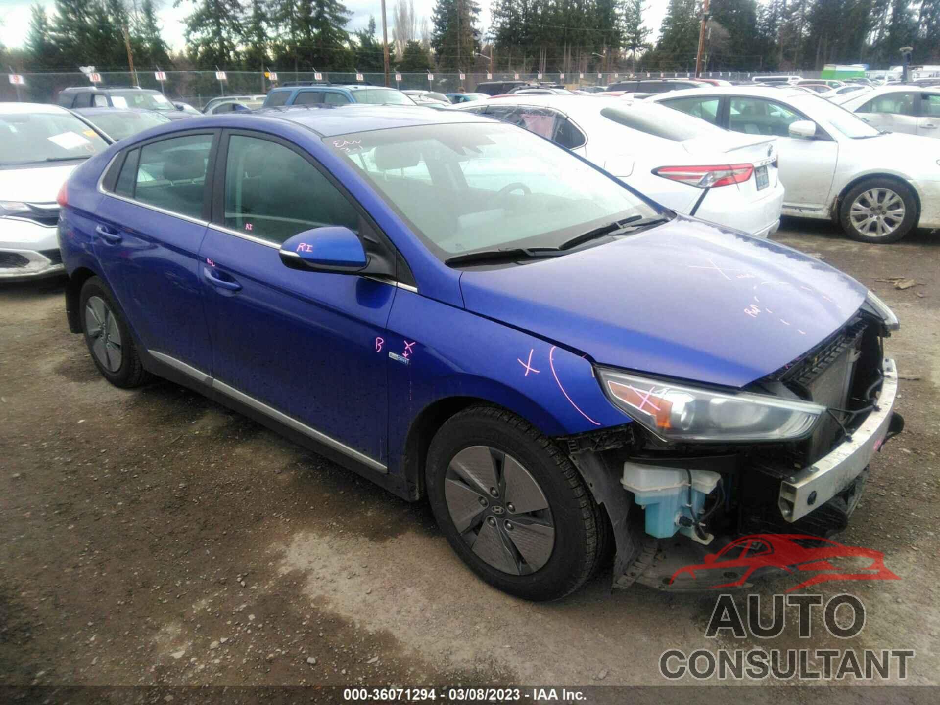 HYUNDAI IONIQ HYBRID 2020 - KMHC75LC1LU240307