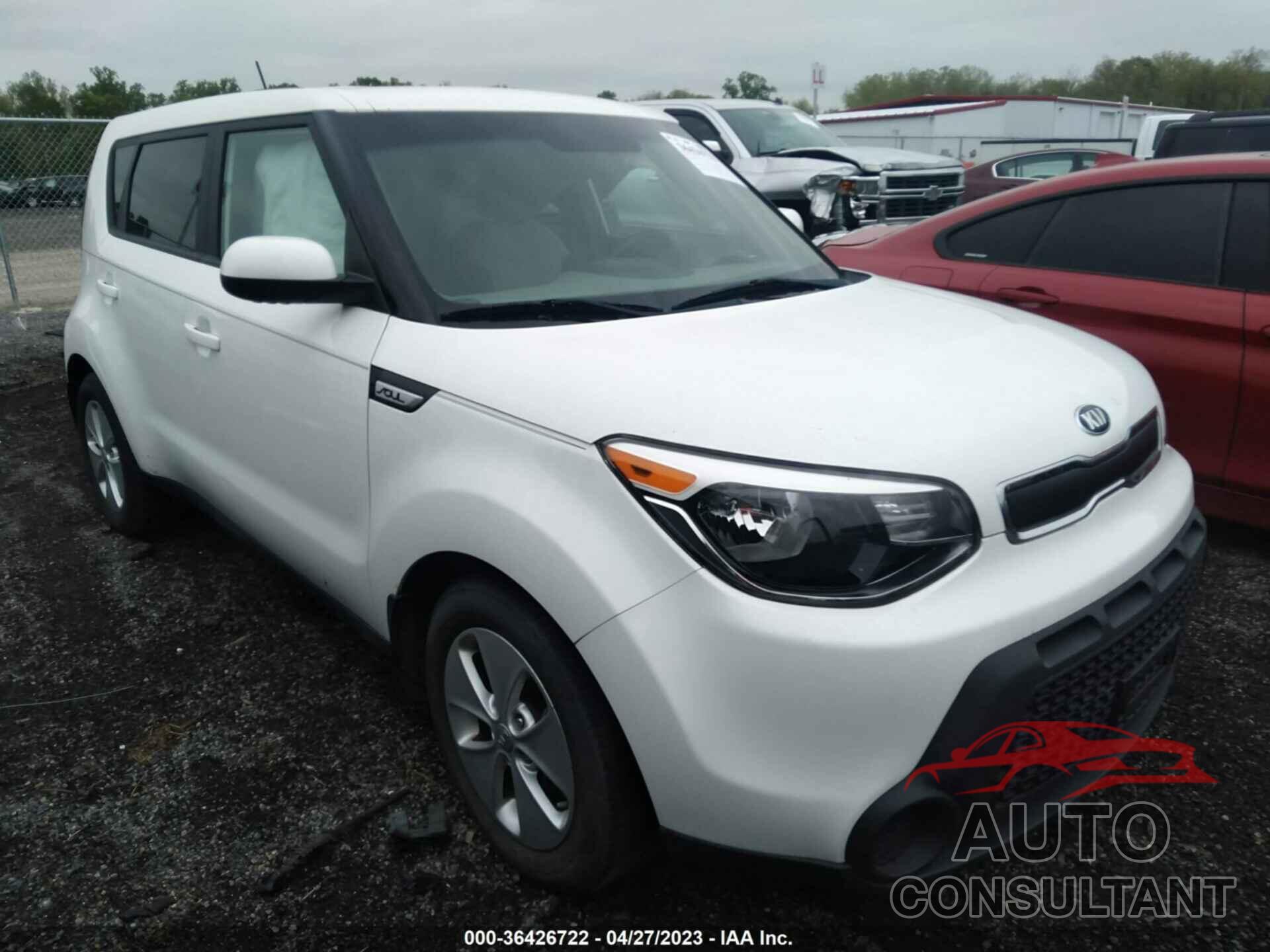 KIA SOUL 2016 - KNDJN2A26G7392629