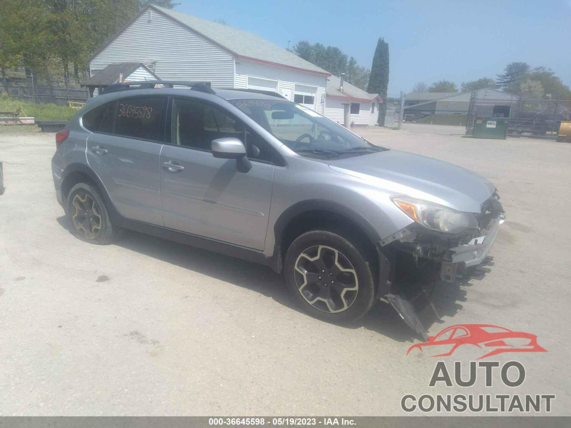 SUBARU XV CROSSTREK 2015 - JF2GPAFC1F8251123