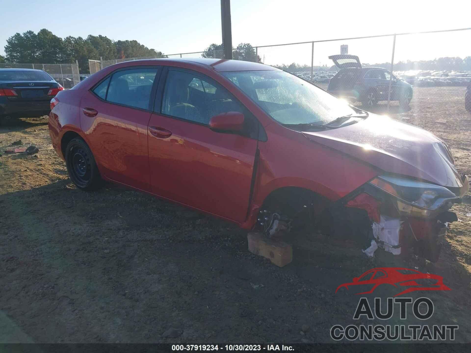 TOYOTA COROLLA 2016 - 2T1BURHE1GC563222