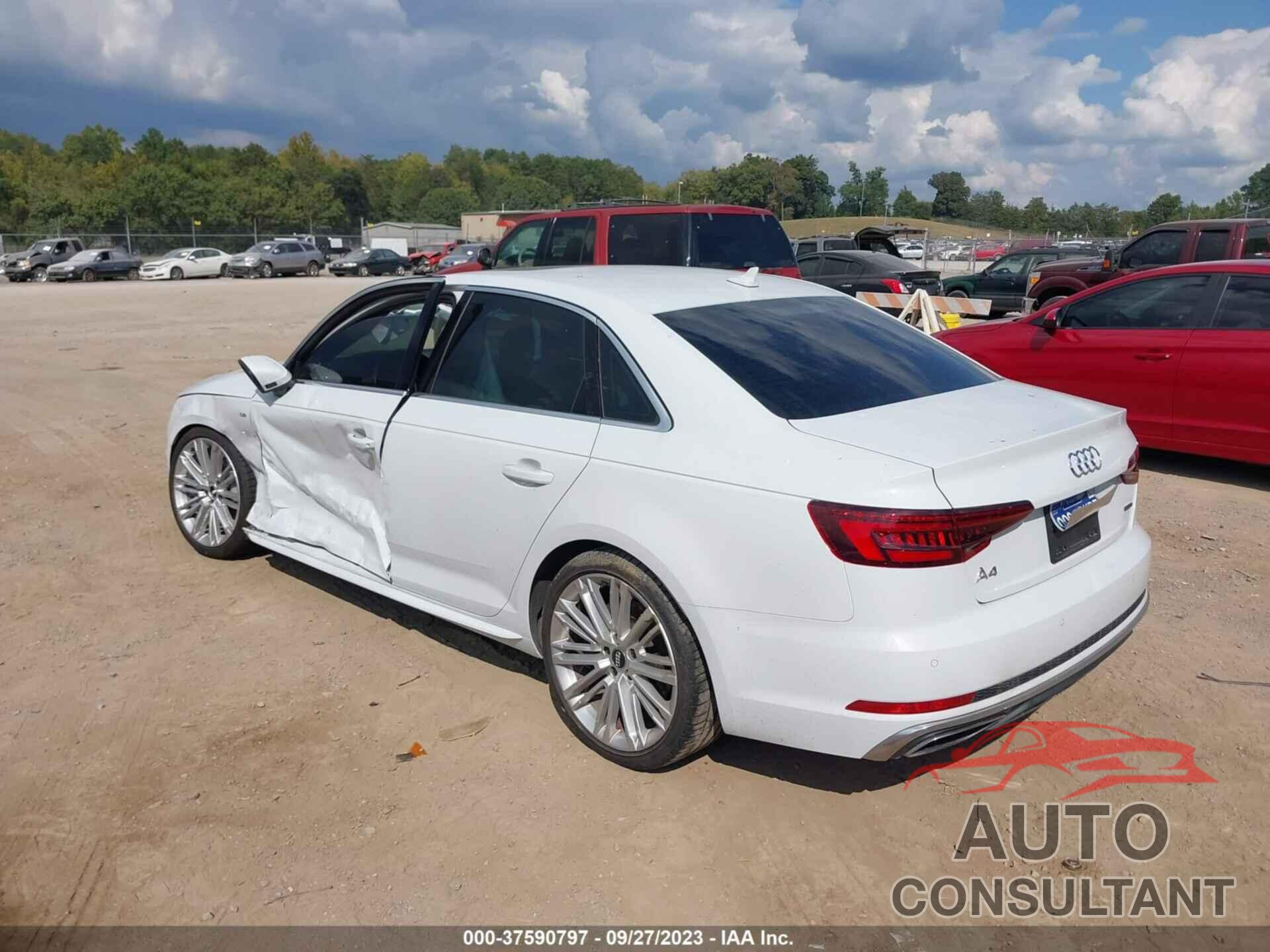 AUDI A4 2019 - WAUENAF46KA053352