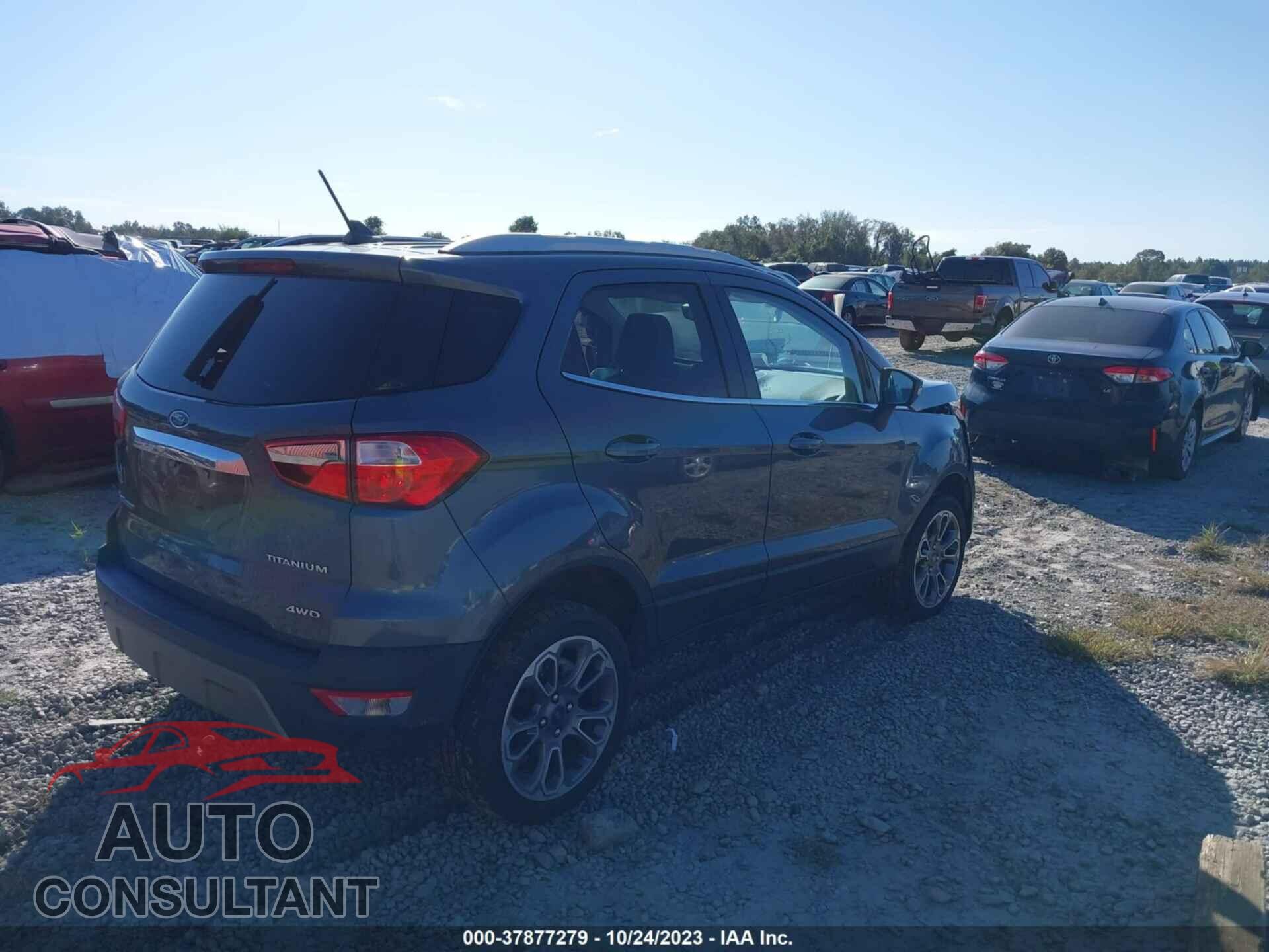 FORD ECOSPORT 2020 - MAJ6S3KL1LC360819