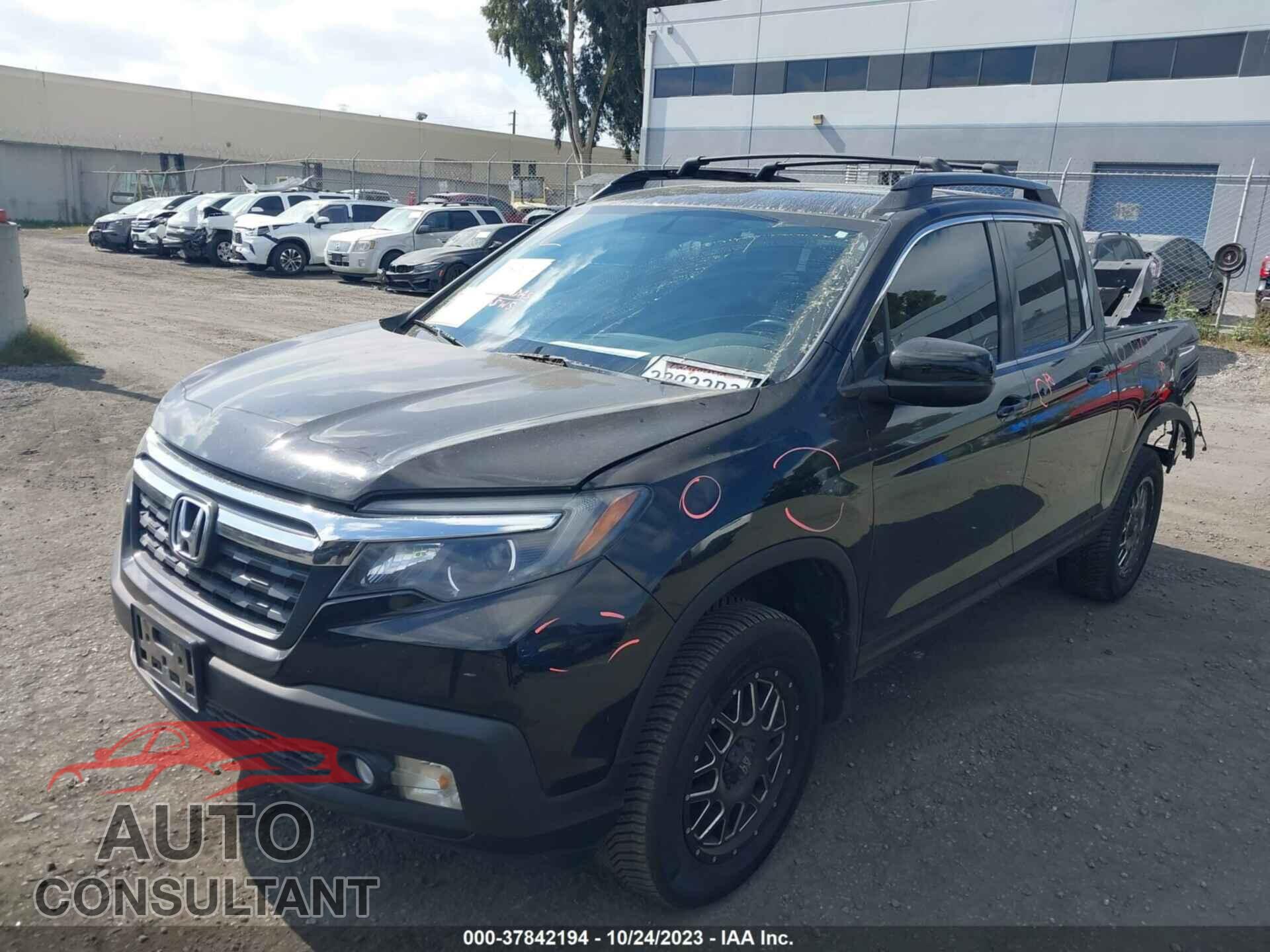 HONDA RIDGELINE 2017 - 5FPYK3F57HB004147