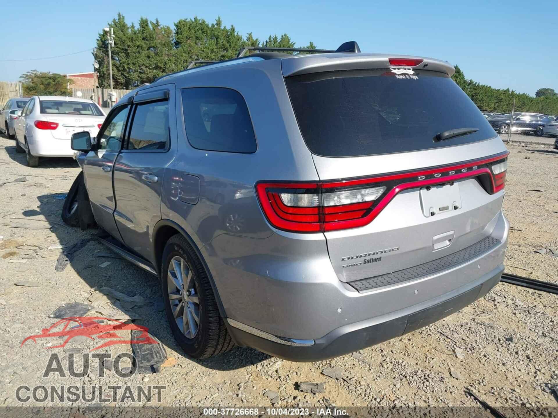 DODGE DURANGO 2017 - 1C4RDJAG2HC956619
