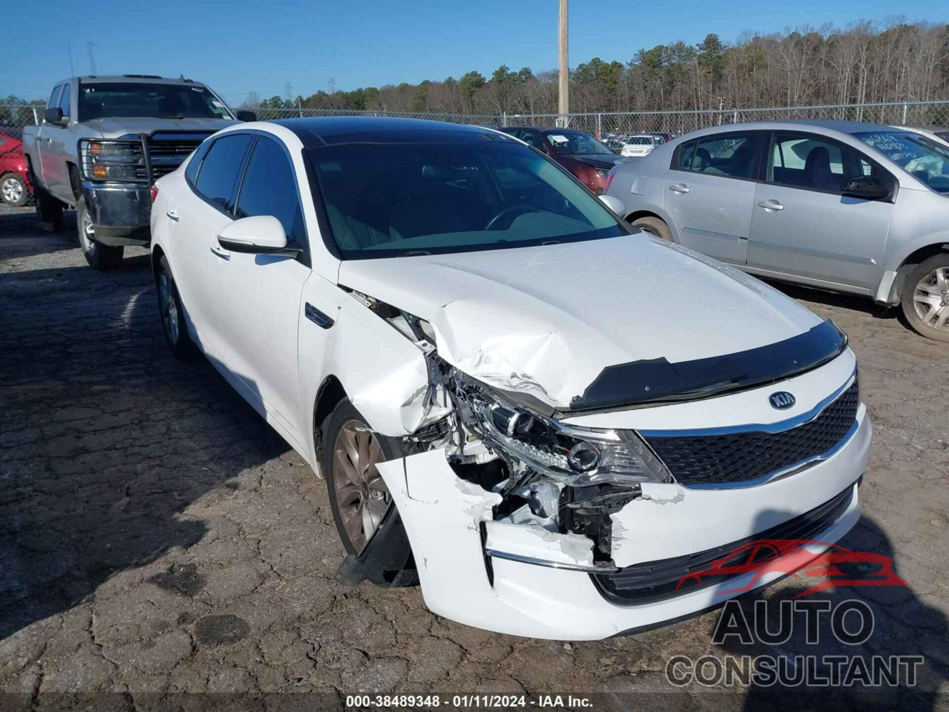 KIA OPTIMA 2017 - 5XXGU4L38HG167961