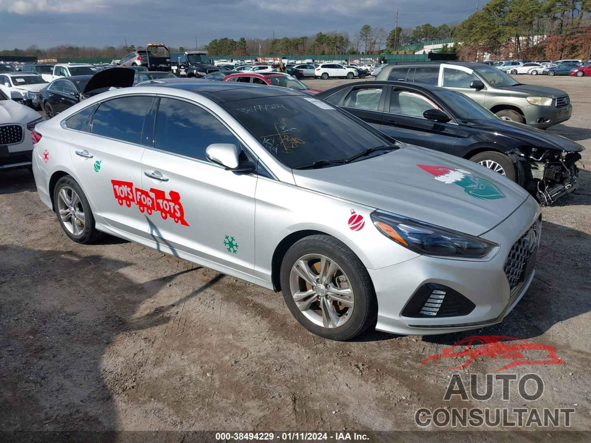 HYUNDAI SONATA 2018 - 5NPE34AF4JH723975