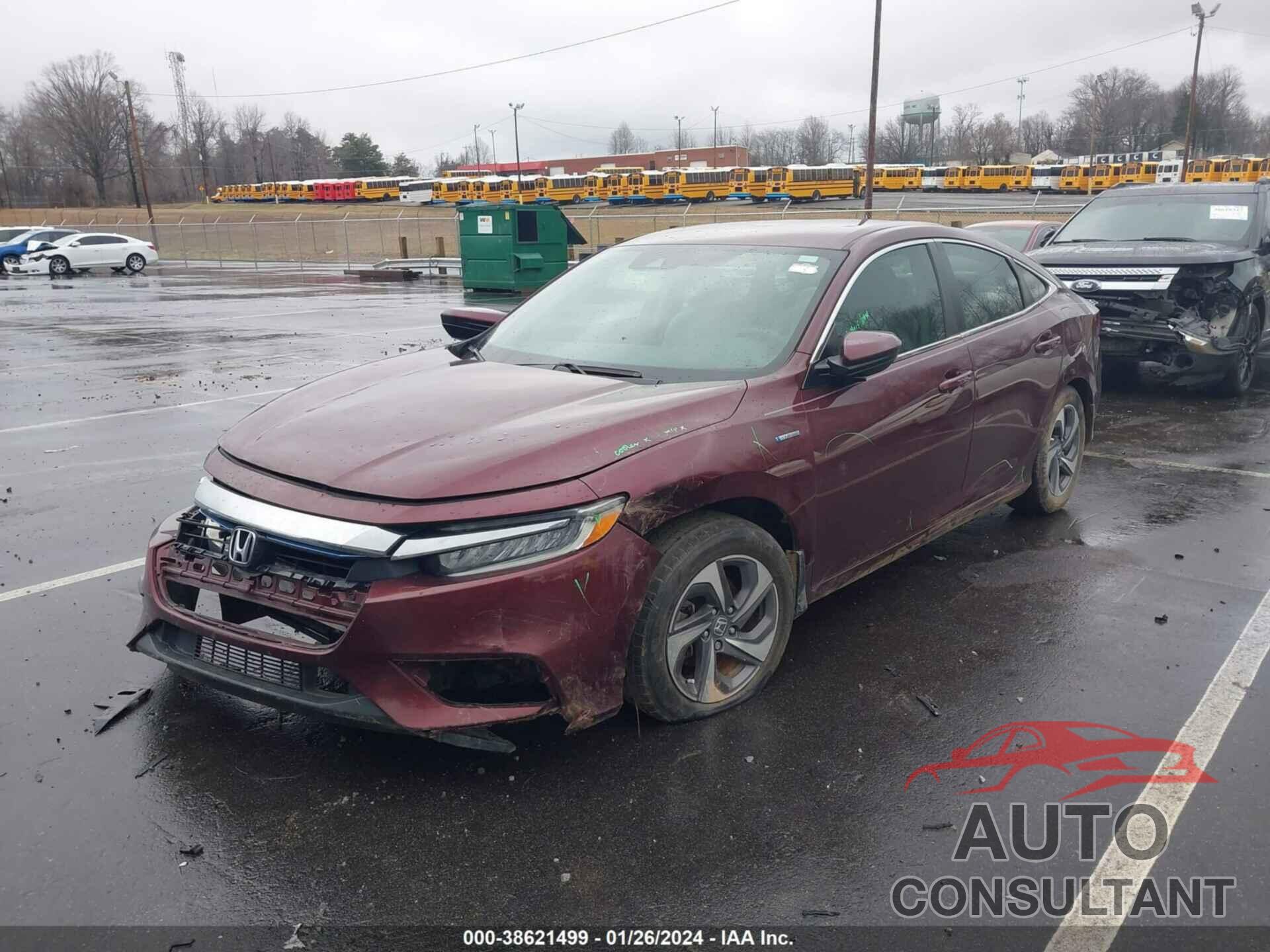 HONDA INSIGHT 2019 - 19XZE4F12KE013021