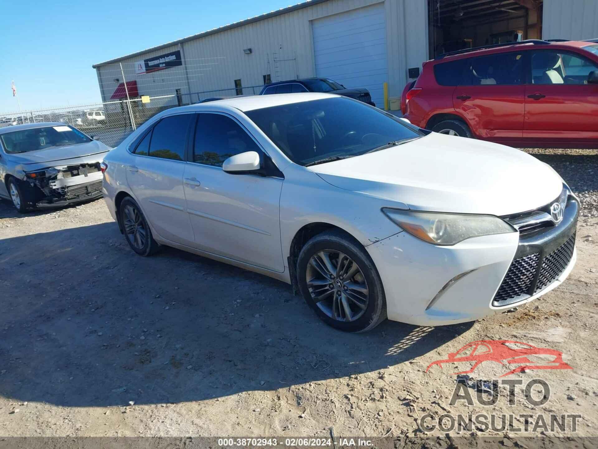 TOYOTA CAMRY 2016 - 4T1BF1FK1GU162076