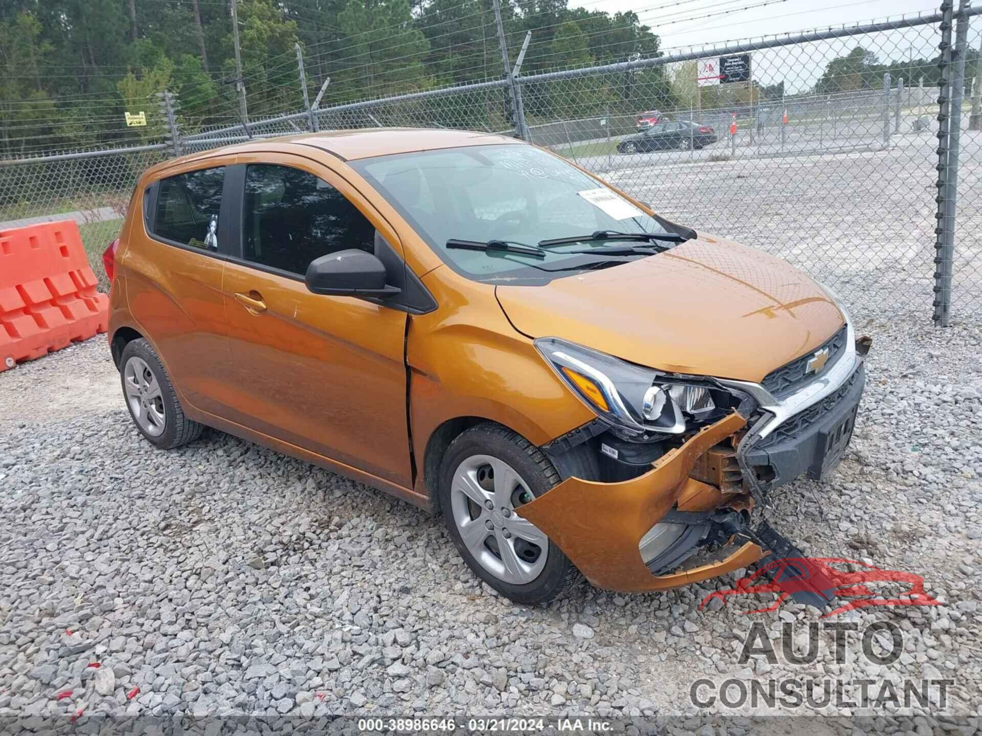 CHEVROLET SPARK 2020 - KL8CB6SA6LC424293