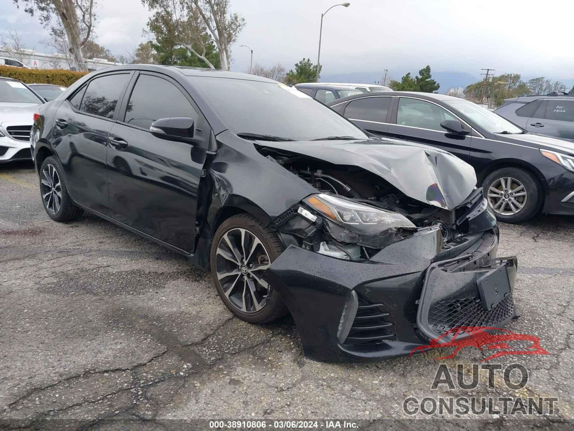 TOYOTA COROLLA 2018 - 2T1BURHE3JC021773