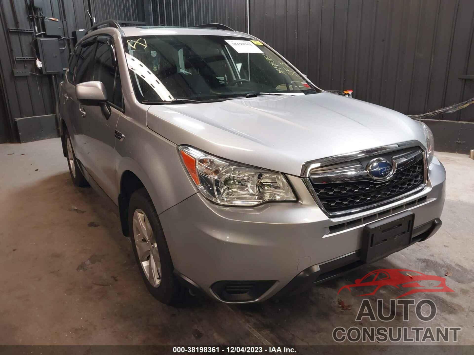 SUBARU FORESTER 2016 - JF2SJADC1GH521368