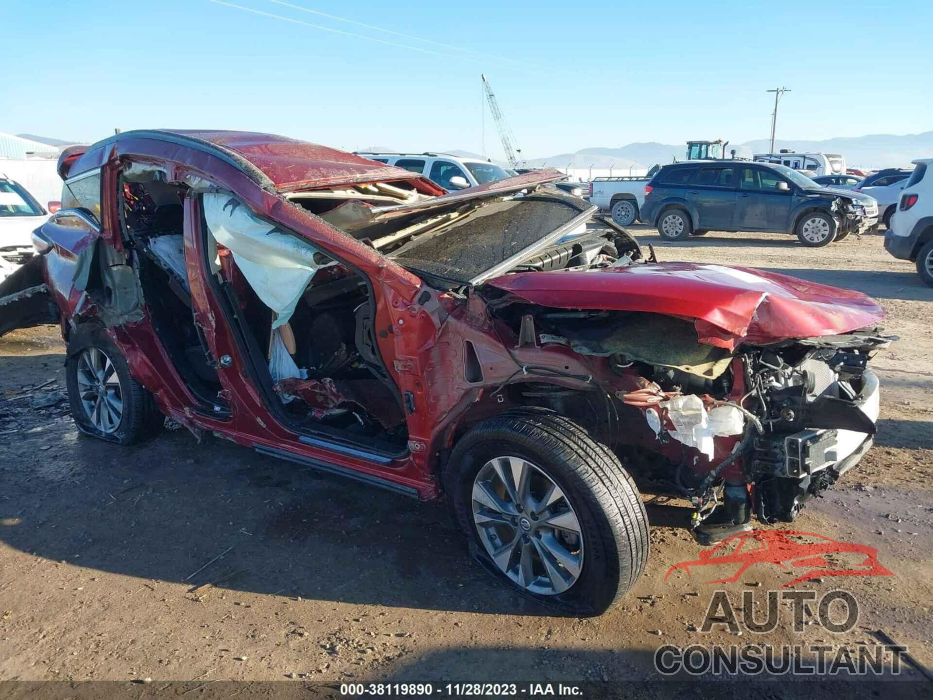 NISSAN MURANO 2018 - 5N1AZ2MH7JN158146