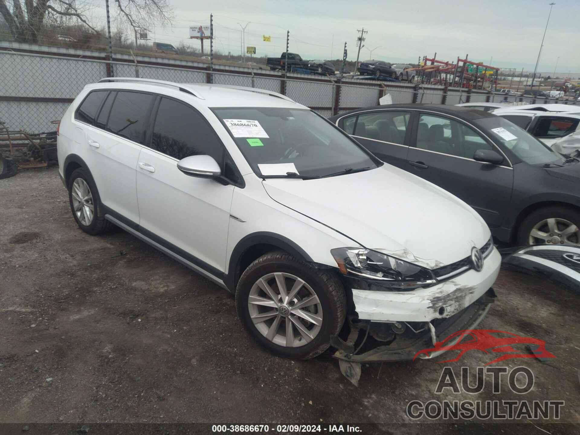 VOLKSWAGEN GOLF ALLTRACK 2019 - 3VWM17AU5KM516697