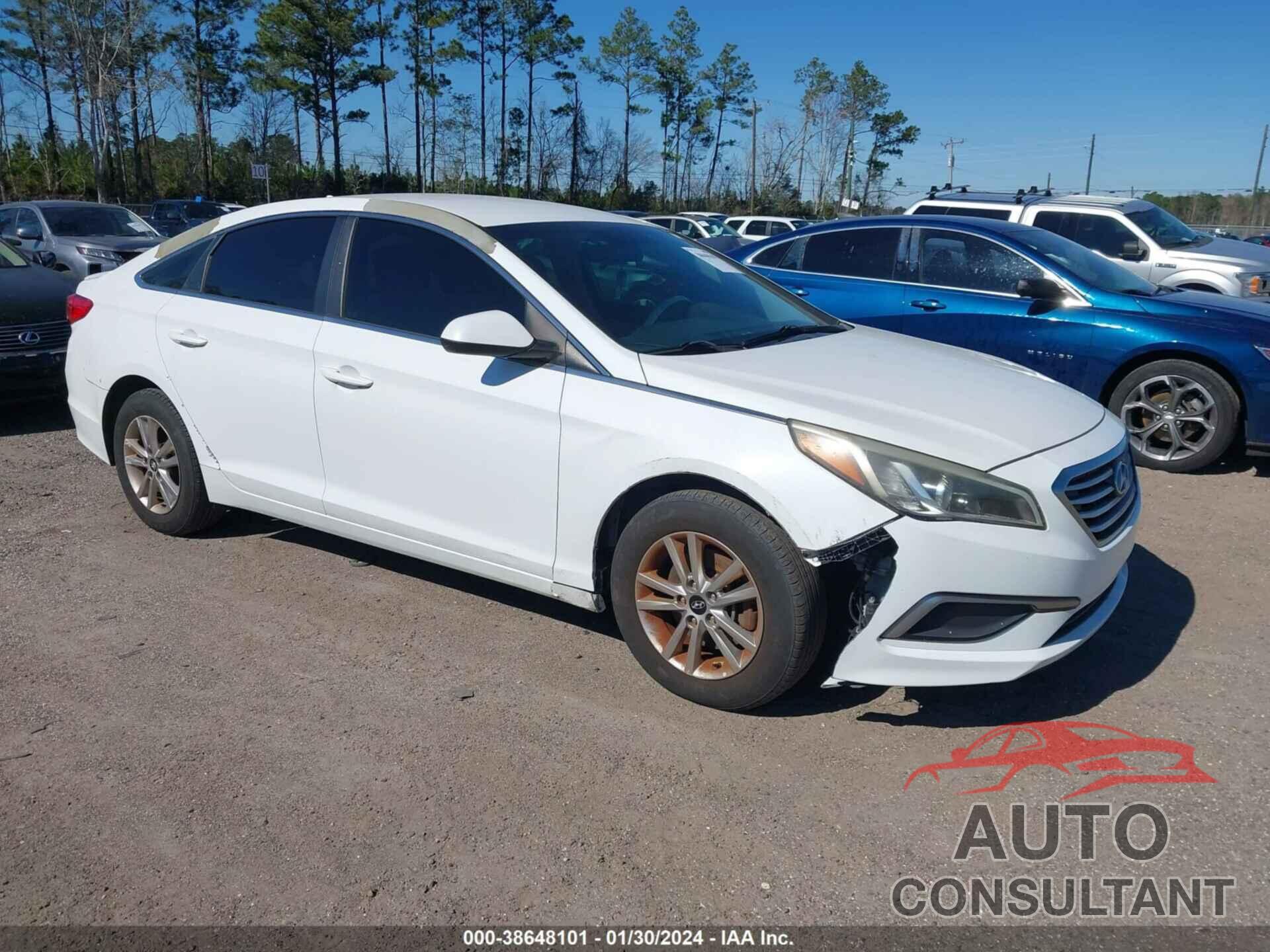 HYUNDAI SONATA 2017 - 5NPE24AF1HH490909