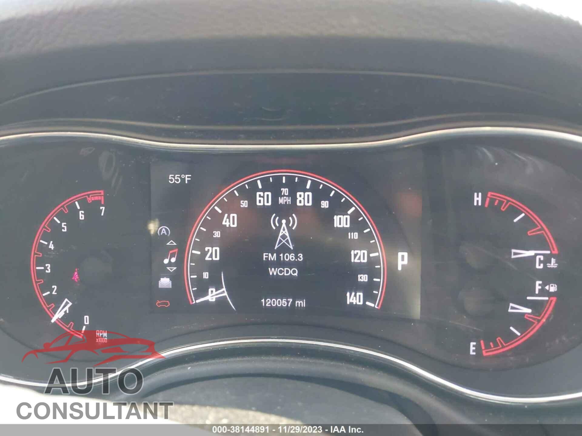 DODGE DURANGO 2016 - 1C4RDJDGXGC323019