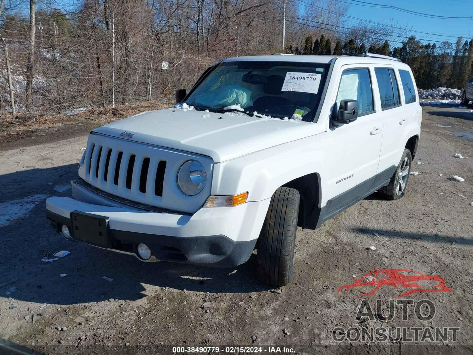 JEEP PATRIOT 2016 - 1C4NJRFB5GD545162