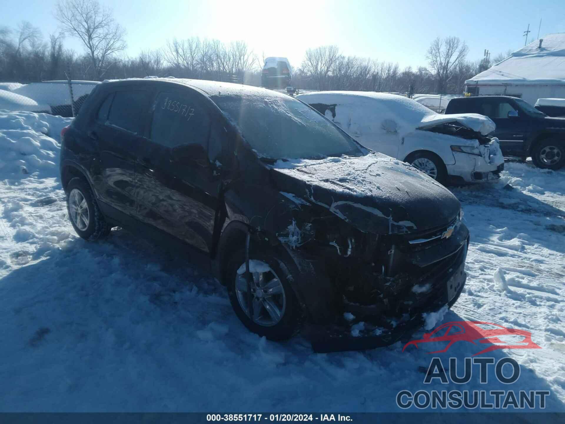 CHEVROLET TRAX 2020 - 3GNCJKSB9LL256026