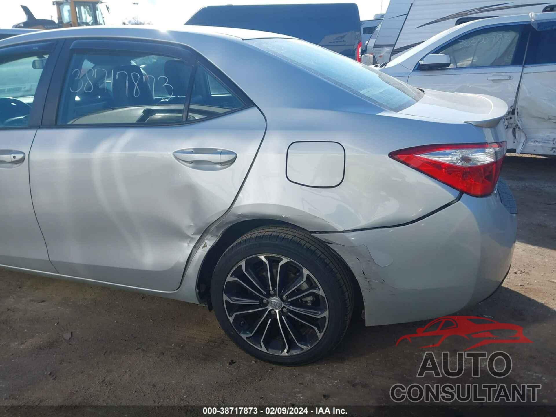 TOYOTA COROLLA 2016 - 2T1BURHE9GC533546