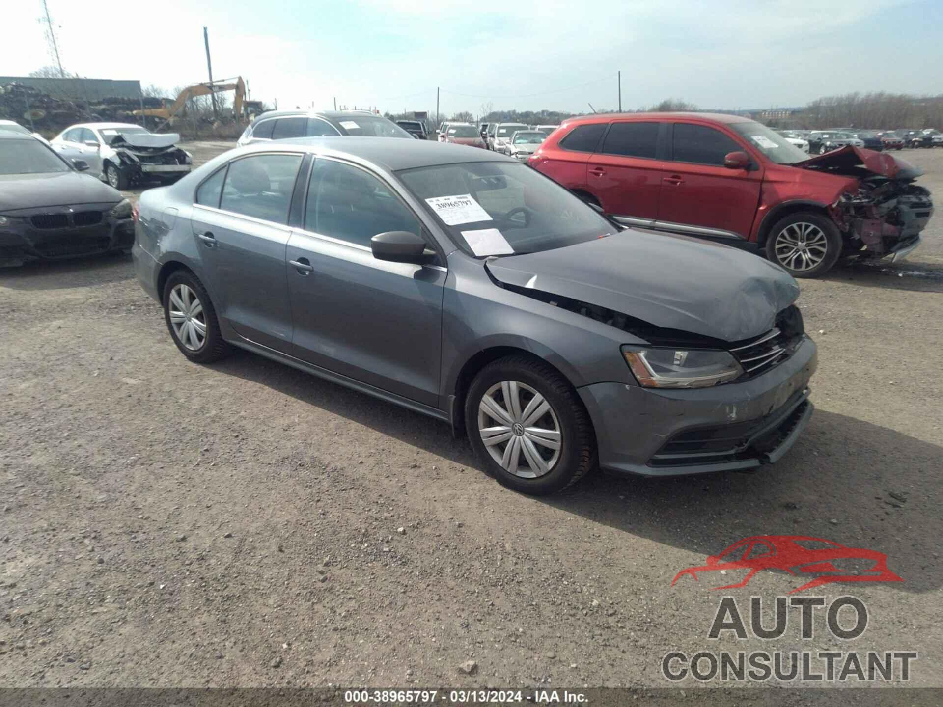VOLKSWAGEN JETTA 2017 - 3VW2B7AJ1HM216903